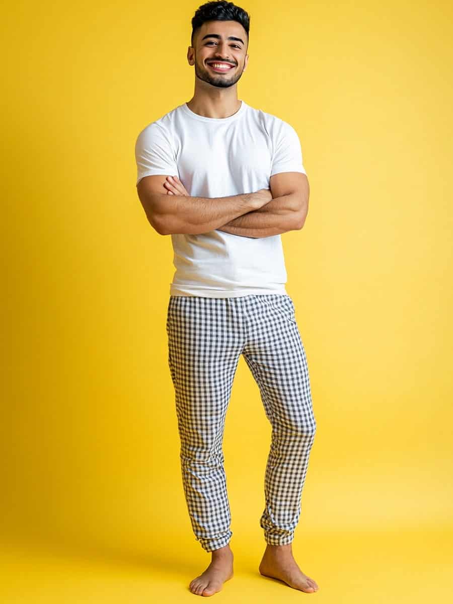 פיג'מה לגברים: חיבור בין נוחות, אופנה ואיכות image