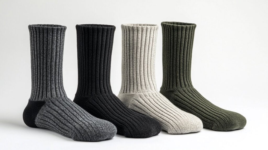 עובי הגרב הוא קריטי בגרביים תרמיים